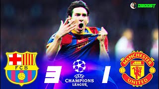 Barcelona 3-1 Manchester United - 2011 Final - Peak Of Barcelona - FHD