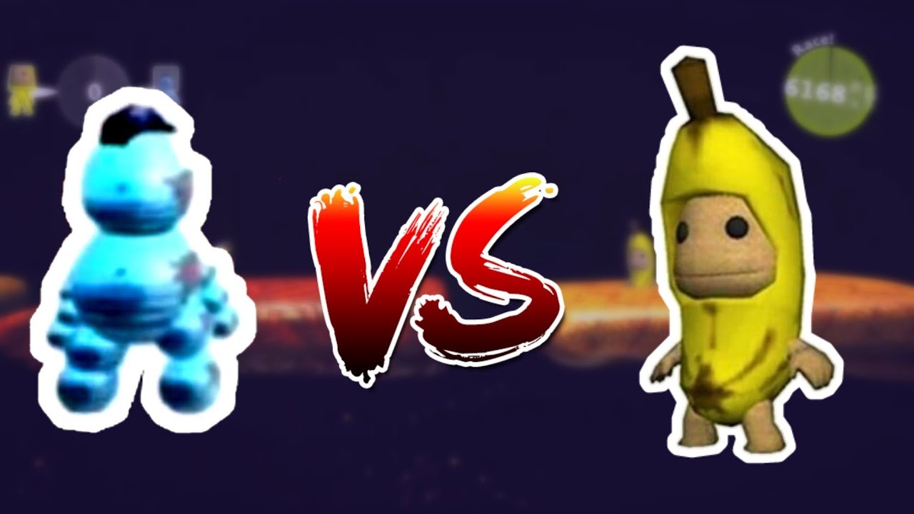 Pooh Bubbleboy VS Sacknana (1-3 Levels) LBP3