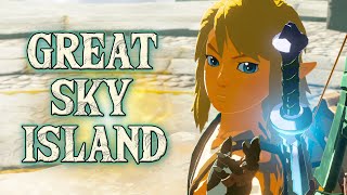 The Legend of Zelda: Tears of the Kingdom - Great Sky Island Walkthrough (All Puzzles/Shrines)