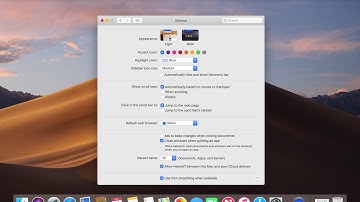 How To Switch Between Dark Mode and Light Mode On Mac OS Mojave