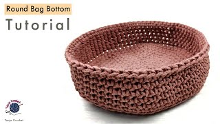 How to Make Round Bag Bottom TUTORIAL