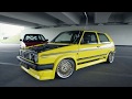 VW Golf Mk2 RetroRacers attack - BBS vs Kamei X1, MTS Technik showout - full video