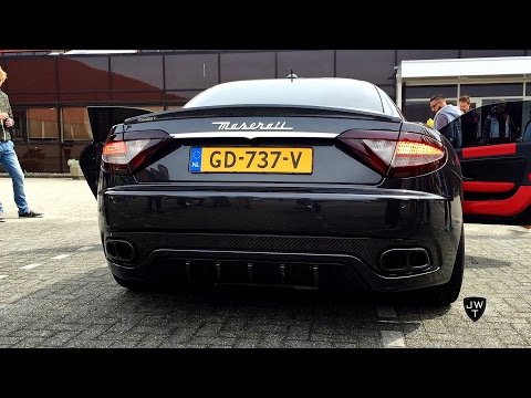 EPIC Maserati MANSORY GranTurismo S REVS & Massive Acceleration!! LOUD Exhaust SOUNDS!
