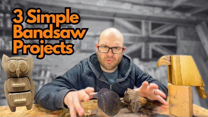 3 Easy & Must-try Bandsaw Projects for Beginners in 2025! Plans available