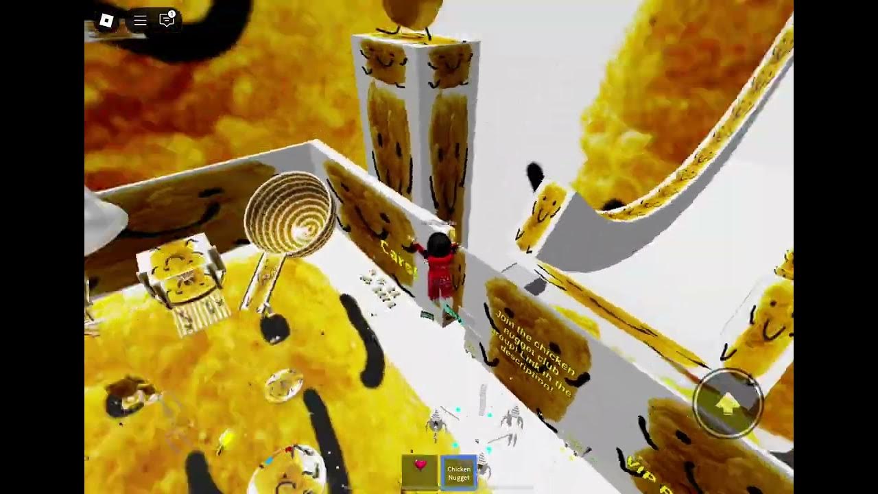 Roblox chicken nugget - YouTube