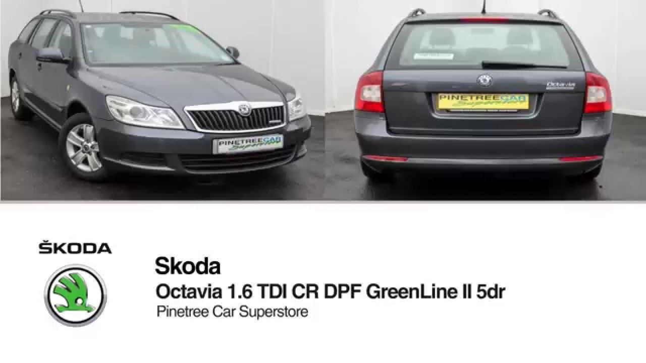 car superstore review Skoda Octavia 1.6 TDI CR DPF GreenLine II 5dr. YouTube