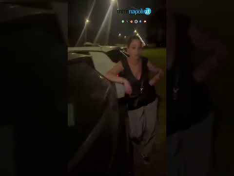 Video Auto sfasciate dopo il concerto di Gigi DAlessio a Caserta