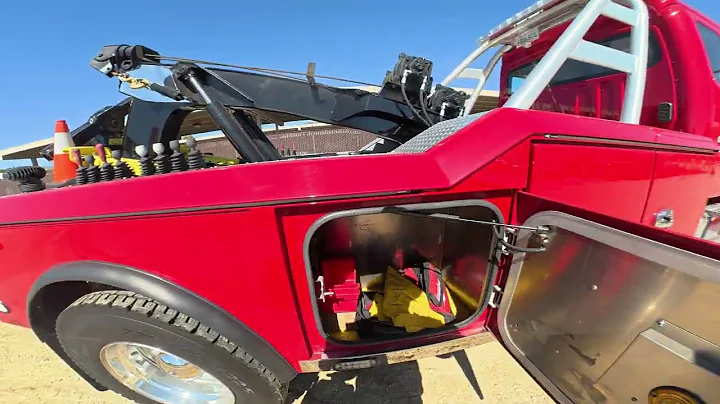 Old Crane Truck Pick Up From Tehachapi, CA to Gardena, CA