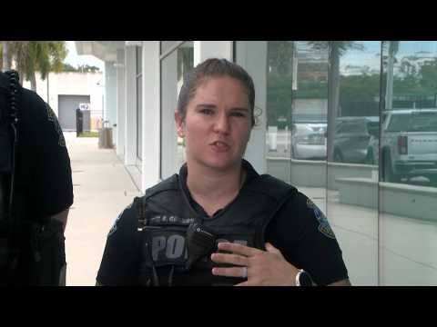 Sarasota police officers speak out after rushing into an active motel fire to evacuate guests