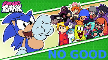 NO GOOD But But Every Turn Different Character Sings 😼🎶 (FNF: SONIC SEZ)