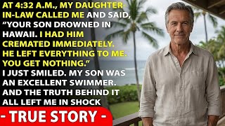 My Daughter-in-Law Called At 4:32 A.M.: “Your Son Drowned In Hawaii. You Get Nothing.” I Just Smiled