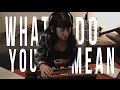 Justin Bieber - What Do You Mean? LOOP COVER by Bely Basarte