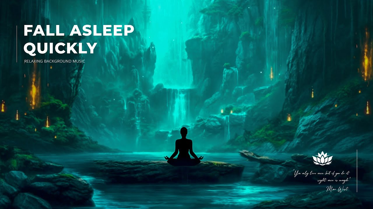 Fall Asleep In Less Than 3 MINUTES | Goodbye Insomnia, Stress And ...