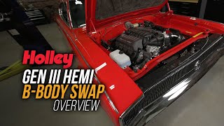 Swapping a Gen III Hemi into Your Mopar Muscle Car is Easy with Holley Bolt-on Swap Parts