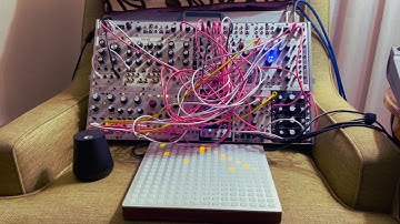 Ambient Explorations pt.21 (Monome Grid/Ansible-Driven + Green Armchair)