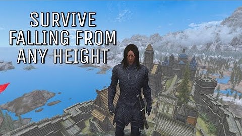 How to Not Take any Fall Damage in Skyrim?