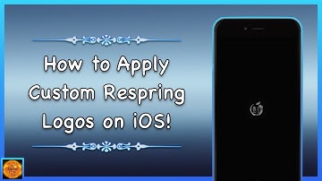 How to Get Custom Respring Logos on iOS!