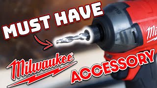 MILWAUKEE TOOL ACCESSORY MAKES INTIMIDATING JOBS LOOK EASY! (must have)