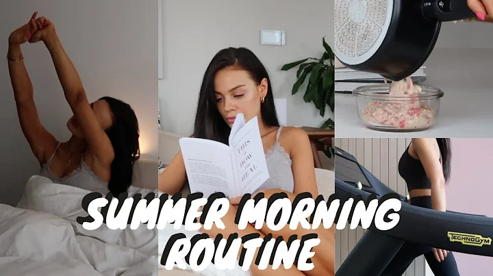 MY SUMMER MORNING ROUTINE 2022 | Breakfast, Workou...