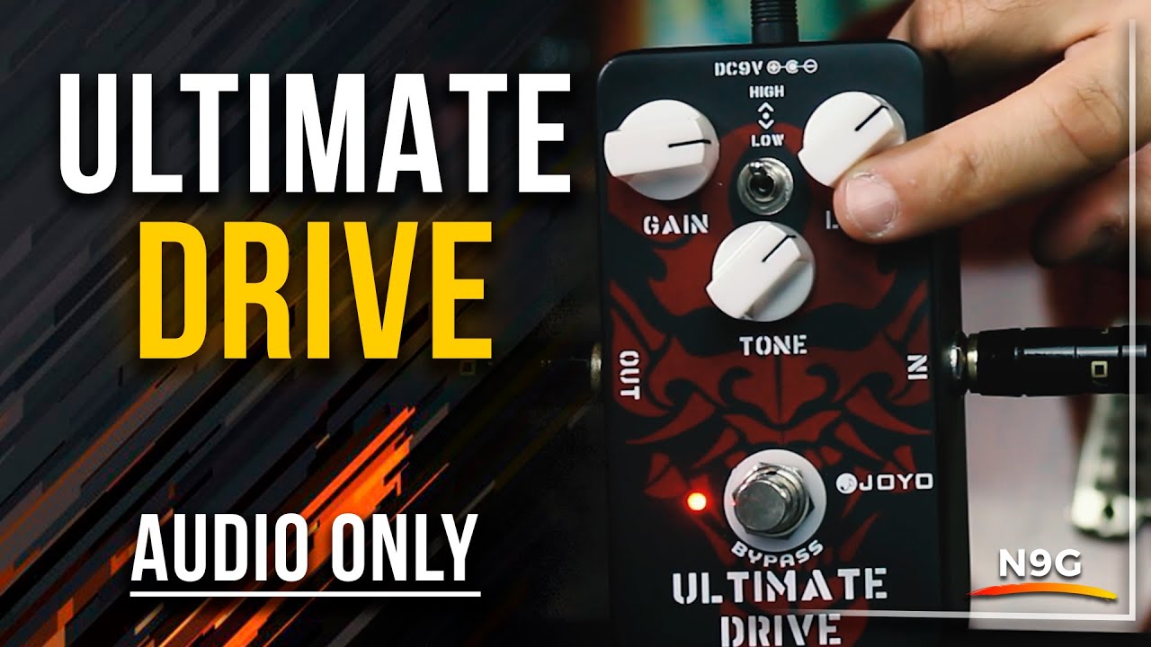 Pedal Joyo Ultimate Drive audio demo YouTube