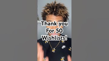 Thank you for 50 Wishlists!