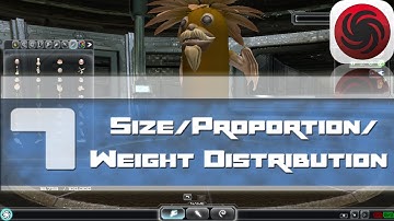 SPORE TUTORIAL SERIES #7: Size, Proportion, & Weight Distribution (collab with Salooverall)