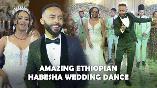 #Amazing Ethiopian habesha wedding entrance አዝናኝ የስርግ ላይ ጭፈራዎች 16