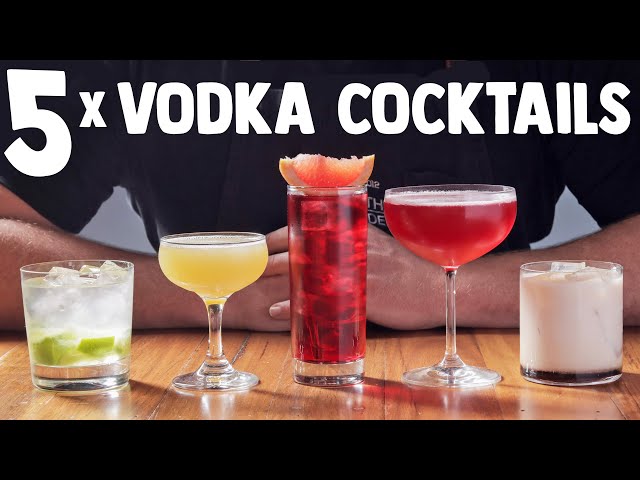 5 x Easy Vodka Cocktails (part 1) class=