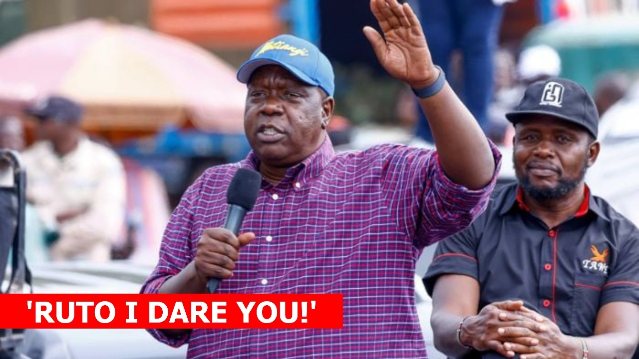 Матианги Руто: Если ты мужчина, попробуй украсть наши голоса в 2027 году!