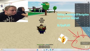 How to FIX getting stuck at UI NAVIGATION on roblox!