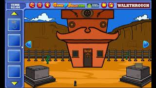 Cowboy Rescue From Desert Walkthrough - Games2Jolly screenshot 2