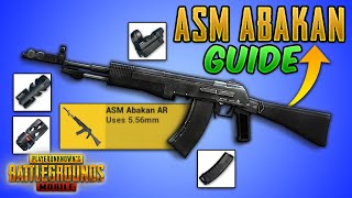 NEW ASM Abakan in PUBG MOBILE & BGMI Guide/Tutorial/Review (Tips and Tricks) IGNITION Mode