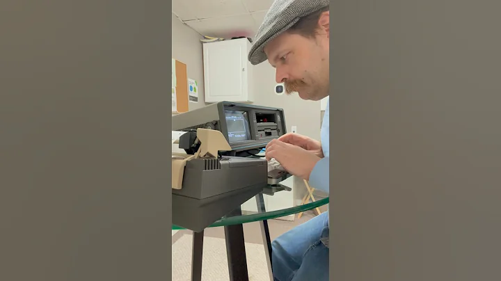 “The Office” style IT IS YOUR BIRTHDAY. banner made with a Commodore SX-64 and dot matrix printer