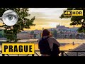 Prague Is The City Of Love - Walking Tour at Sunset 🇨🇿 Czech Republic 4K HDR ASMR