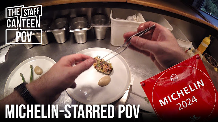 POV of Michelin Star Restaurant Service in The Barn at Moor Hall Restaurant With Rooms