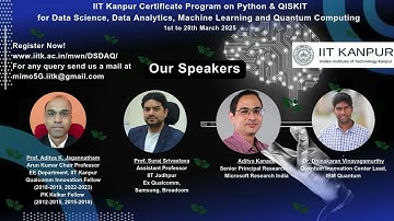 Are you ready for DS/ DA/ ML/ QC? Transform your career! https://www.iitk.ac.in/mwn/DSDAQ/index.html