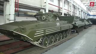 Новая украинская БМП 1У с боевым модулем «Шквал»
