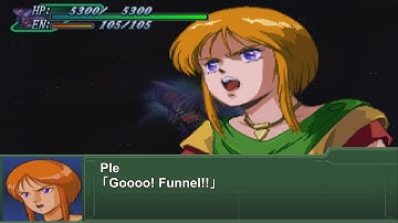 [ENG Sub]Super Robot Wars Alpha 3 - Qubeley Mk-II Attacks | 第3次スパロボα - キュベレイMk-II 全武装