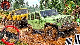Off-road monster truck and mountain climb - 3d simulator game play video. screenshot 4