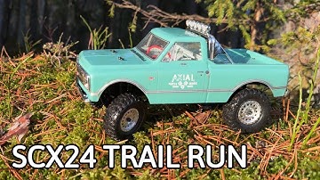 SCX24 On The Trail Again (Stock Setup Test)