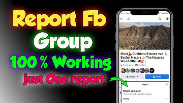 How to report Facebook group | Report Facebook group 2024 | delete fb group new trick | fb reporting