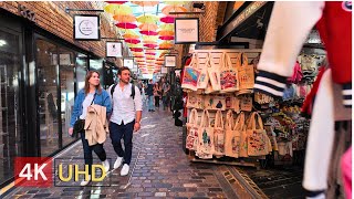 Camden Market Walking Tour | Vibrant London Walk 4K