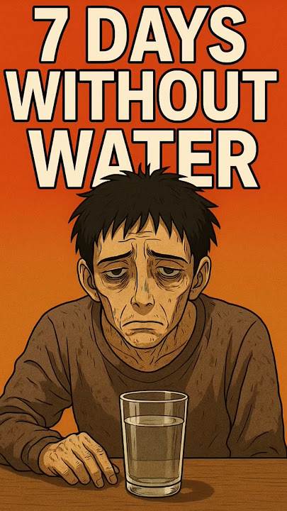 What Happens If You Don’t Drink Water for 7 Days 😱 | Day-by-Day Breakdown #shorts