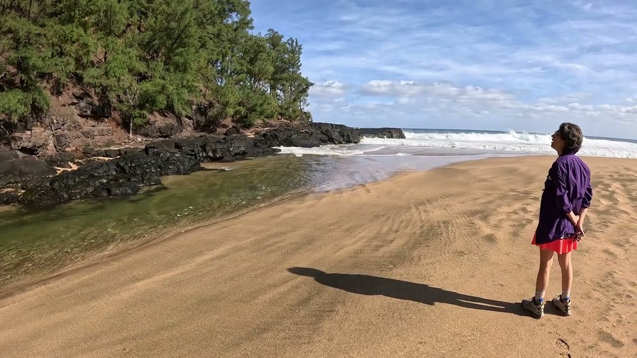 Kauai, Hawaii - North Shore - Drive from Kapa'a to Ha'ena Beach Park