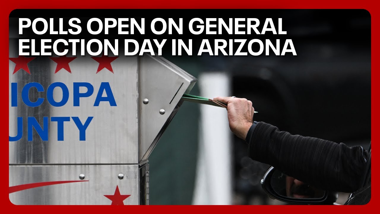 General Election Day: Polls open in Arizona - YouTube