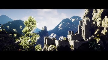 Kaer Morhen In Unreal 4