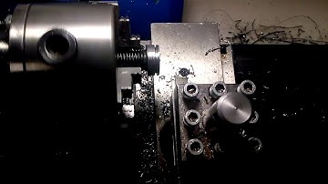 Mini lathe - solid toolpost and epoxy granite fill