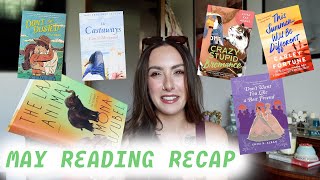 MAY READING RECAP ☀️ books I read during my reading slump!