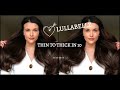 LULLABELLZ BLOW DRY HAIR EXTENSIONS | ARE THEY WORTH IT?? | FIRST IMPRESSIONS...