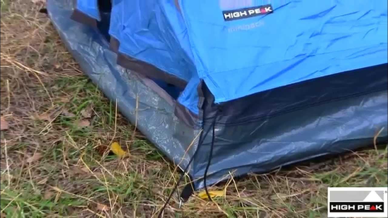 Палатка High Peak Minipack 2 - YouTube